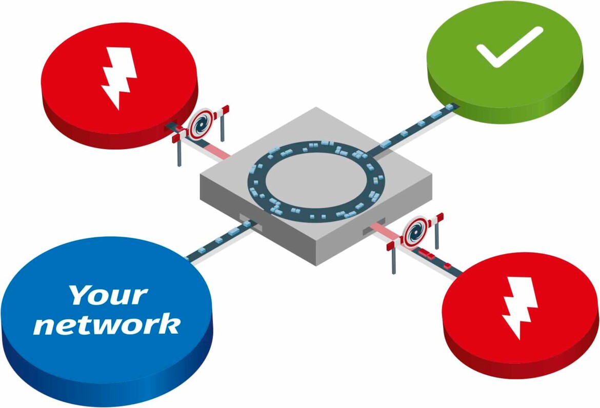 Blackholing service graphic SEECIX Blackholing service